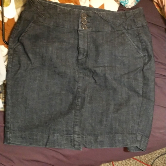 Denim pencil skirt, large - Picture 1 of 4